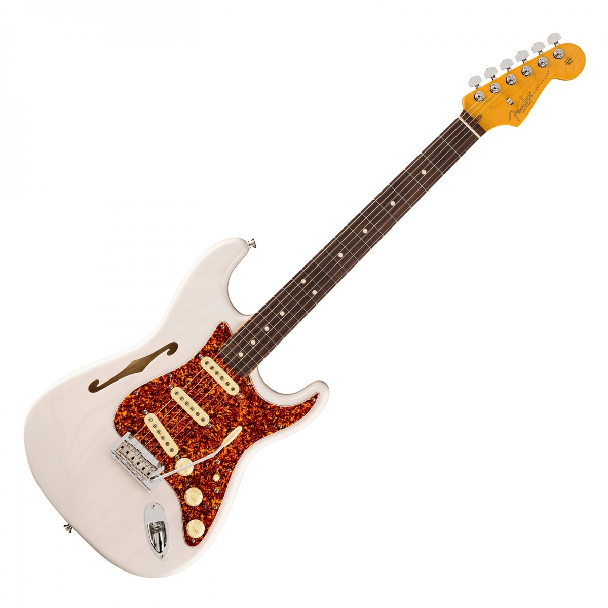 Fender Limited Edition American Professional II Stratocaster Thinline RW White Blonde