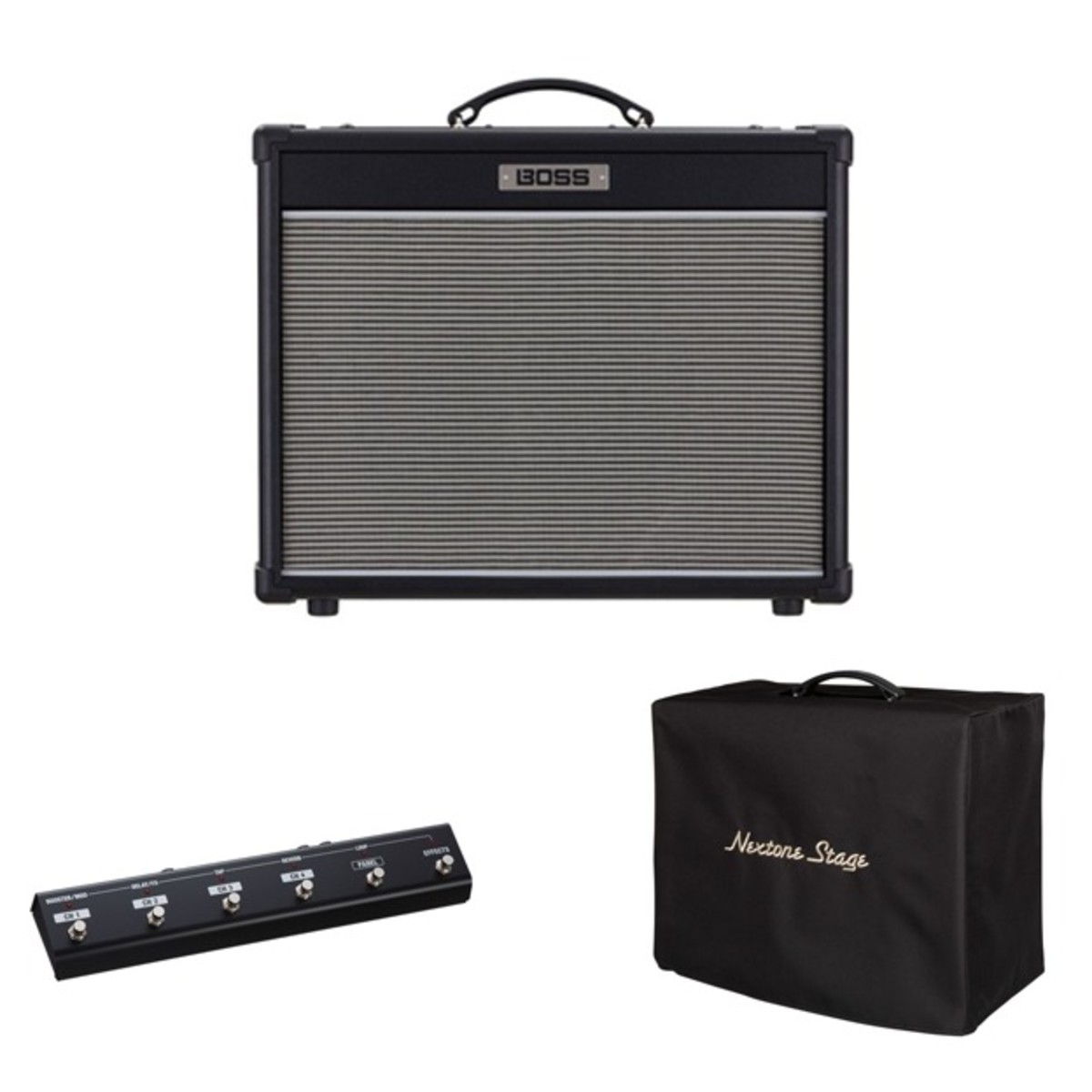 Boss Nextone Stage 40w Guitar Amplifier w/Cover and Footswitch