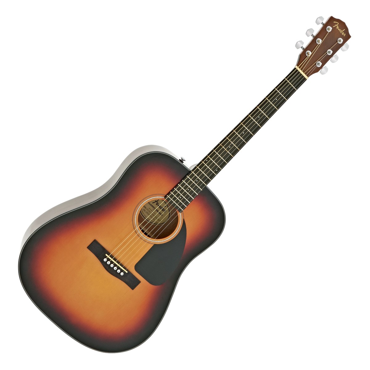 Fender CD-60 Dreadnought V3 Acoustic Guitar 3-Color Sunburst