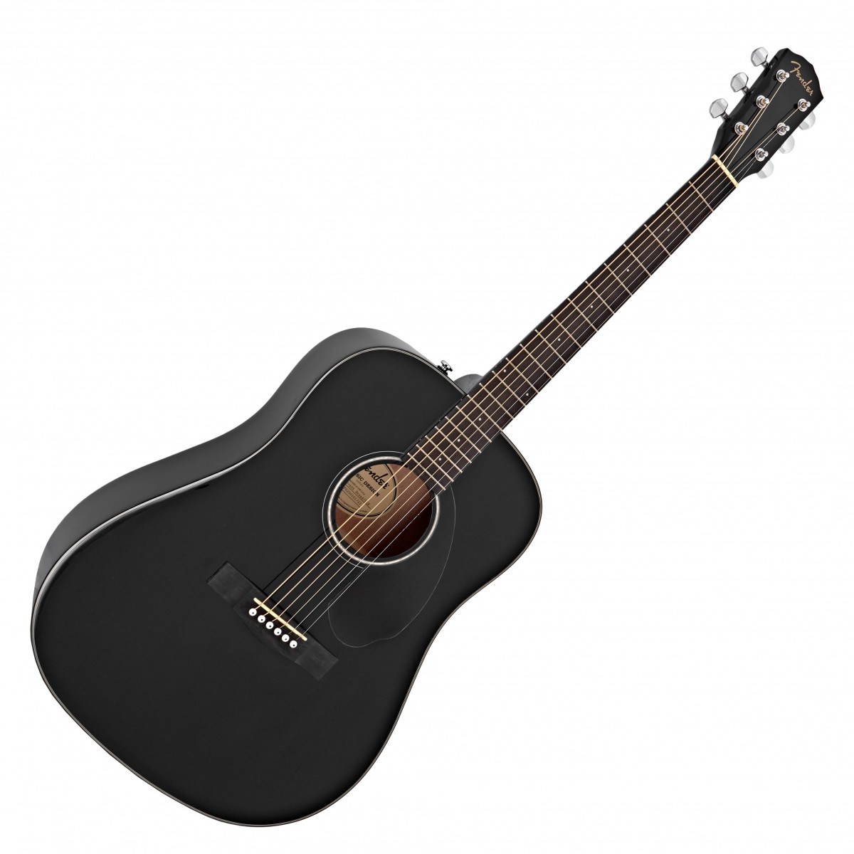 Fender CD-60S Dreadnought Acoustic Black