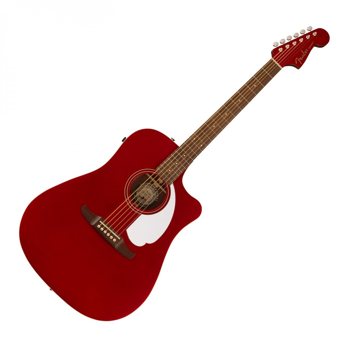 Fender Redondo Player Electro Acoustic Candy Apple Red