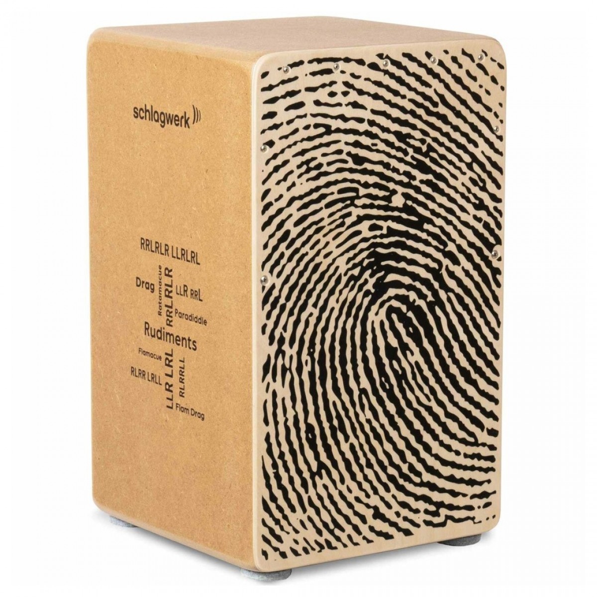 Schlagwerk Cajon Rudiments Finger Print Large