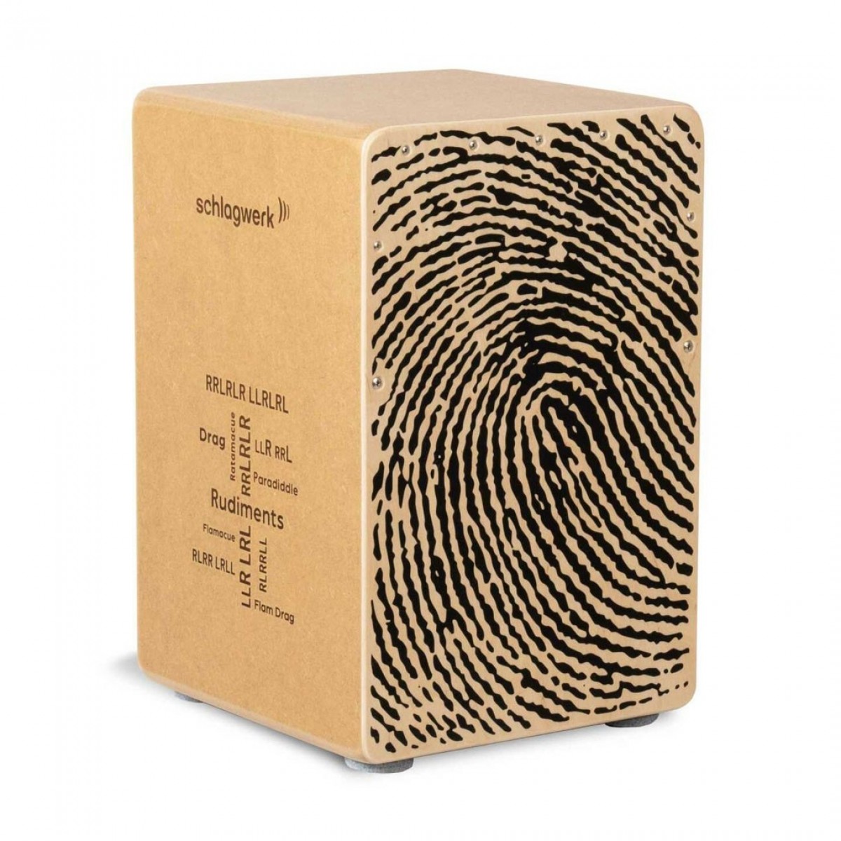Schlagwerk Cajon Rudiments Finger Print Medium