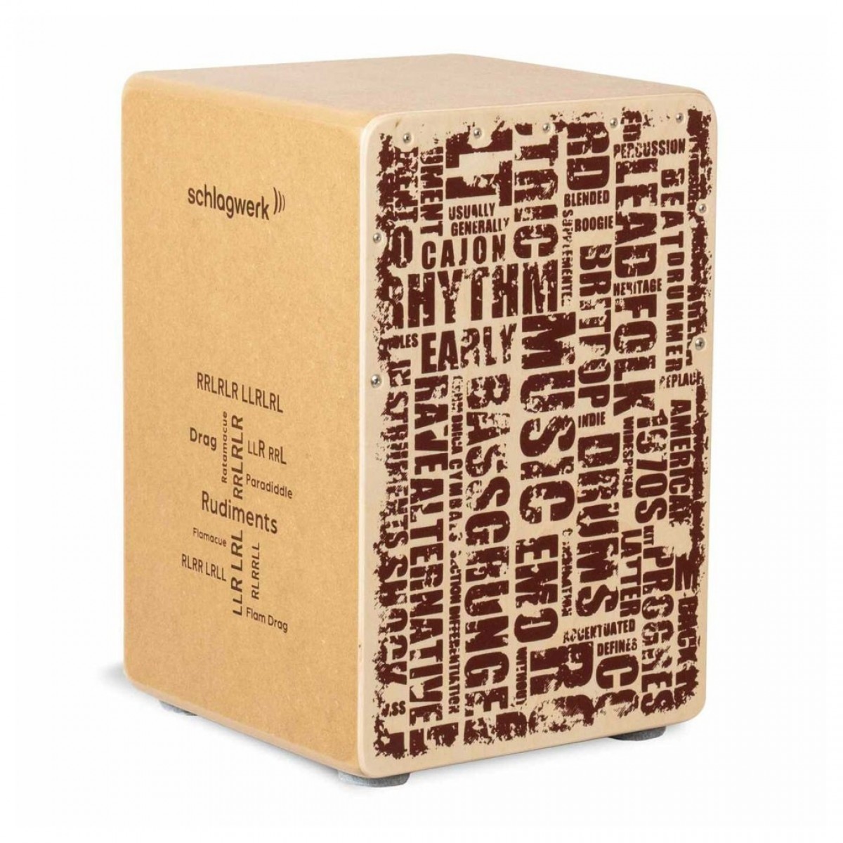 Schlagwerk Cajon Rudiments Style Medium