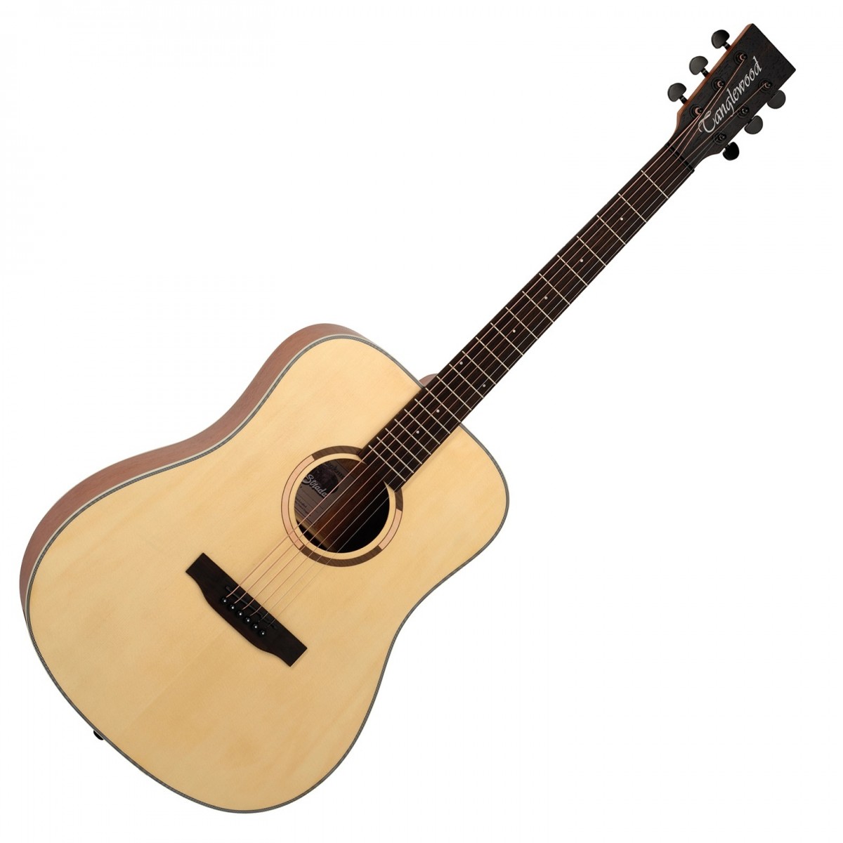 Tanglewood TS5 Strada Dreadnought Acoustic Guitar Open Pore Natural Satin