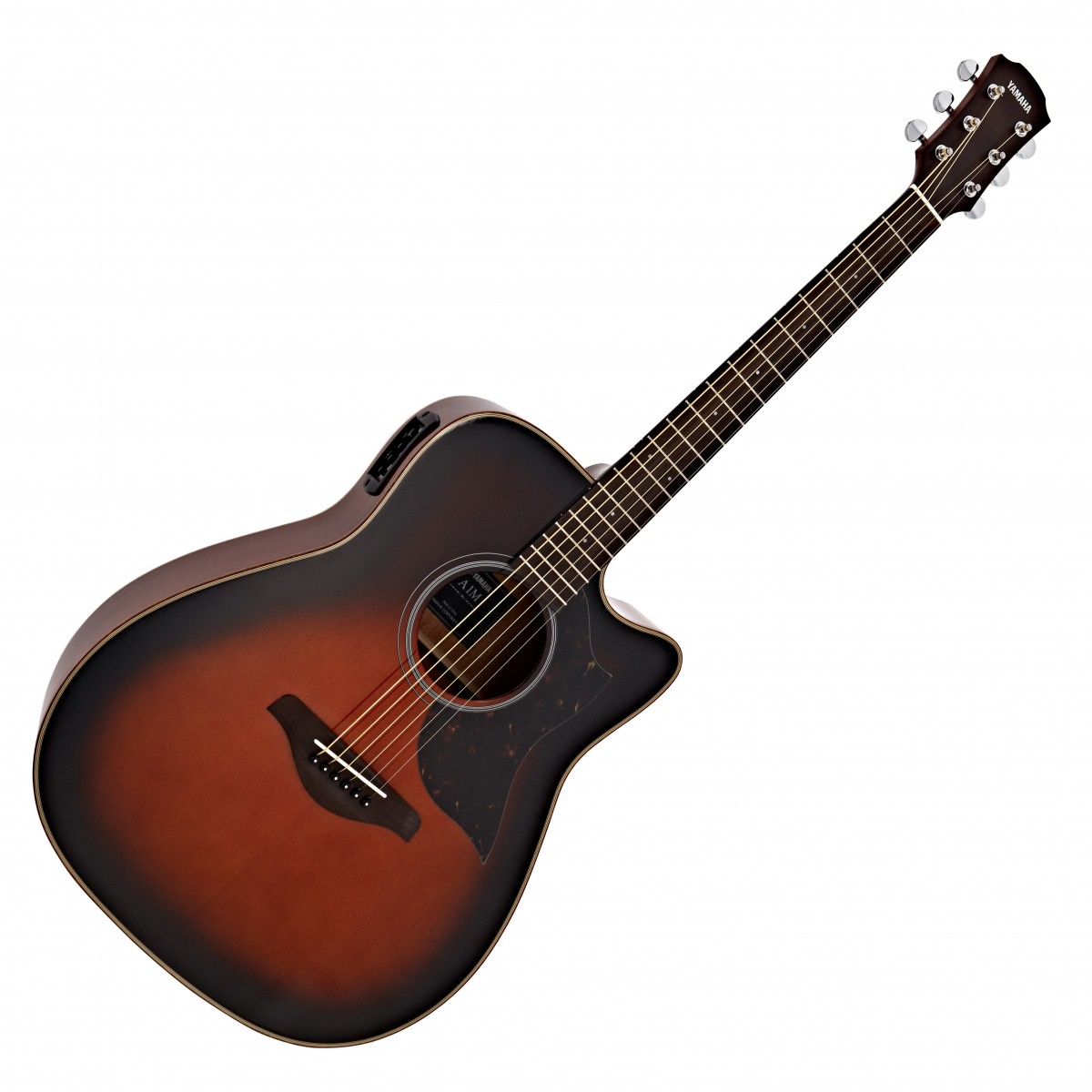 Yamaha A1M Mahogany Electro Acoustic Guitar Tobacco Brown Sunburst