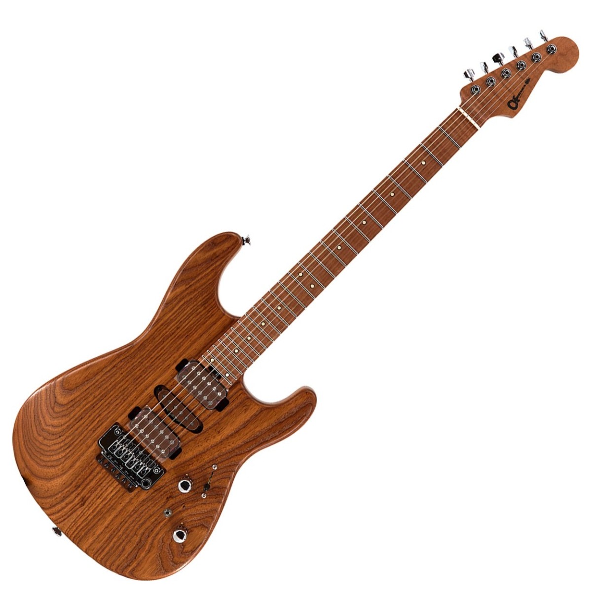 Charvel USA Guthrie Govan HSH Caramelized Ash Caramelized Flame Maple Fingerboard Natural