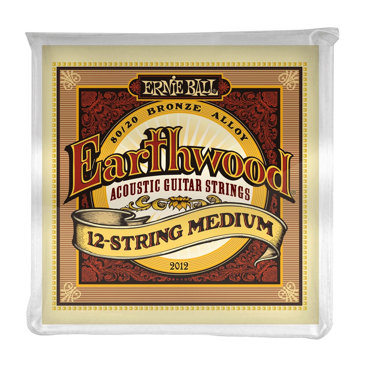 Ernie Ball Earthwood 2012 80/20 Bronze 12-String Medium Set 11-28