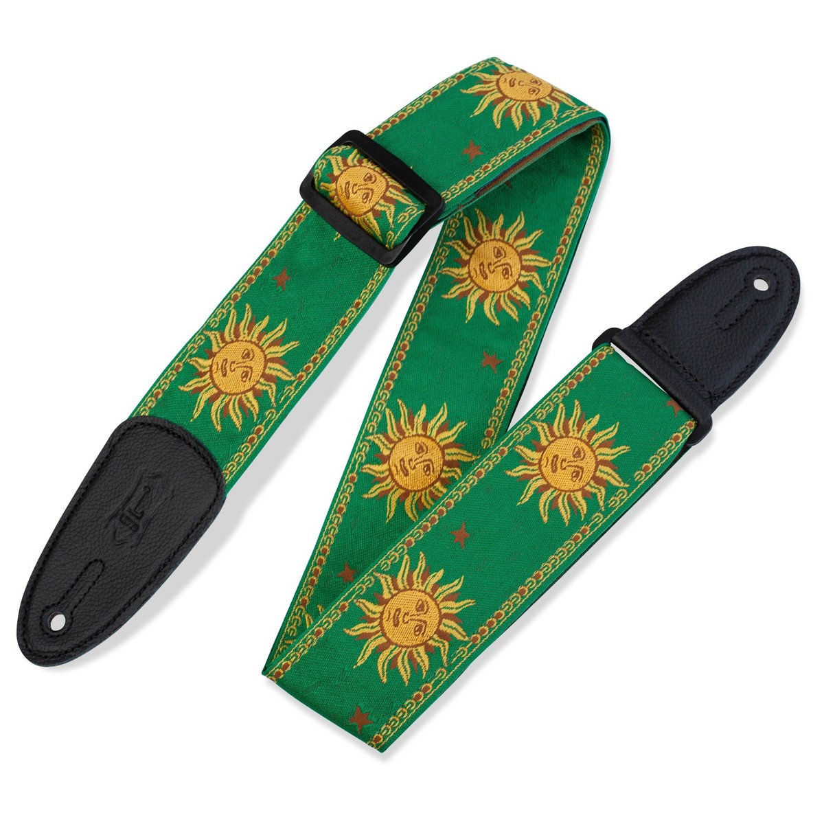 Levys Jacquard Sun Polyester Strap Green
