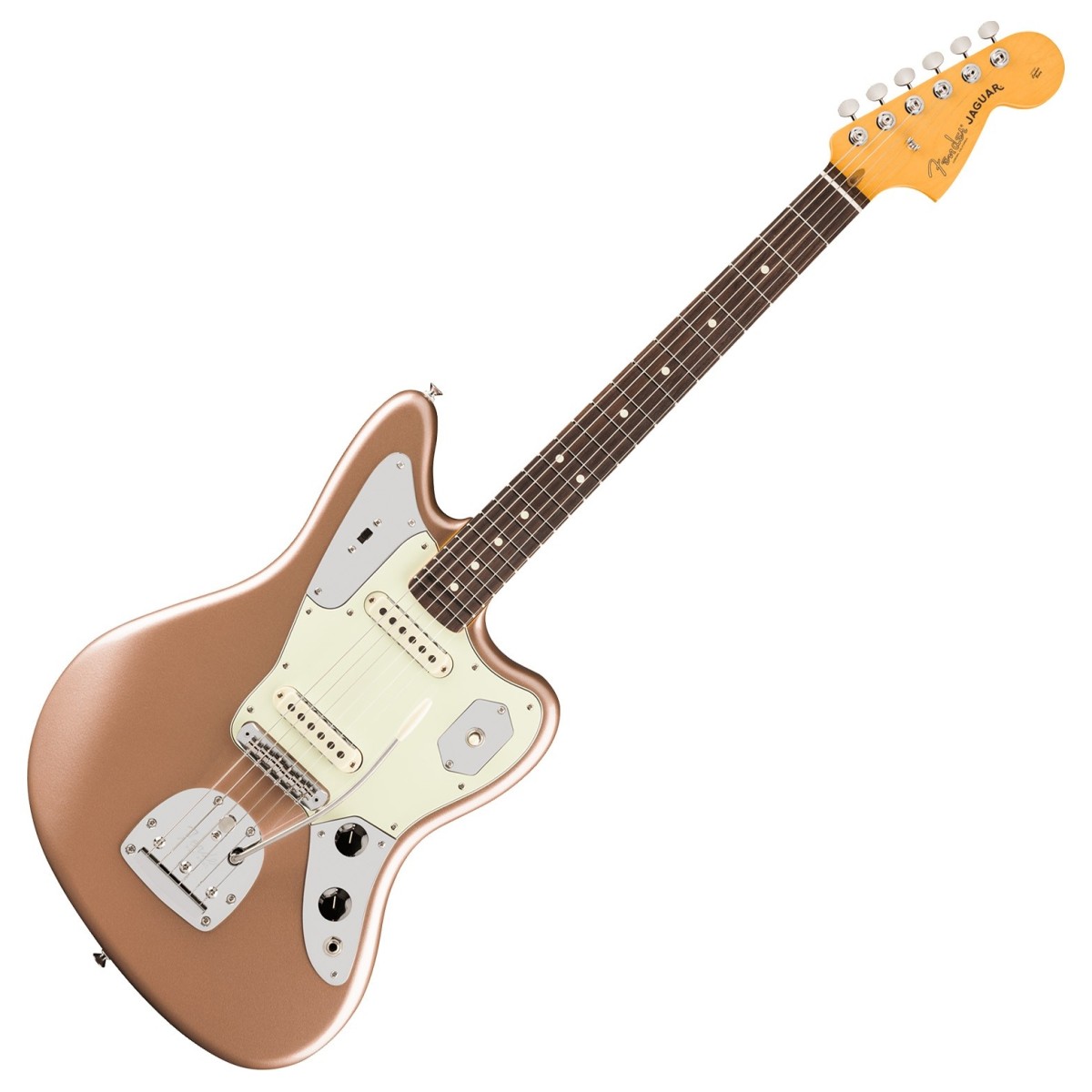 Fender American Professional Classic Jaguar RW Faded Firemist Gold